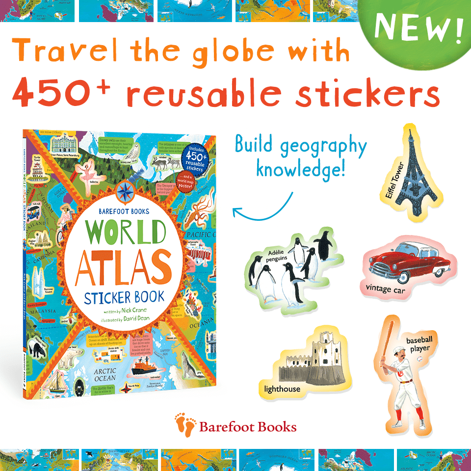 Barefoot Books World Atlas Sticker Book
