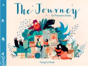 book cover of the refugee picture book The Journey