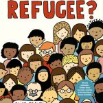 the cover of the book What is a Refugee by Elise Gravel