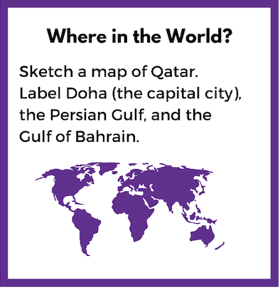 Qatar-challange-map