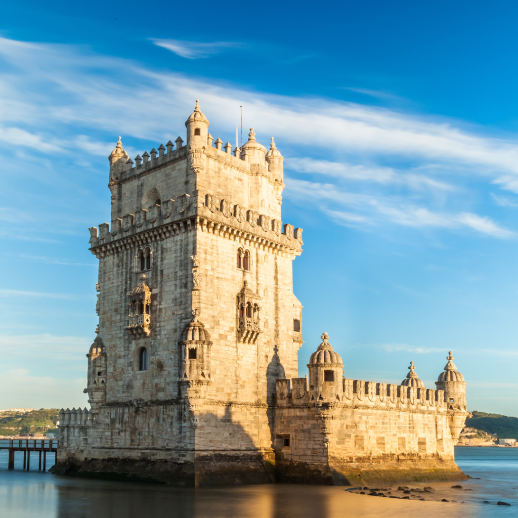 Belém Tower in Lisbon, Portugal