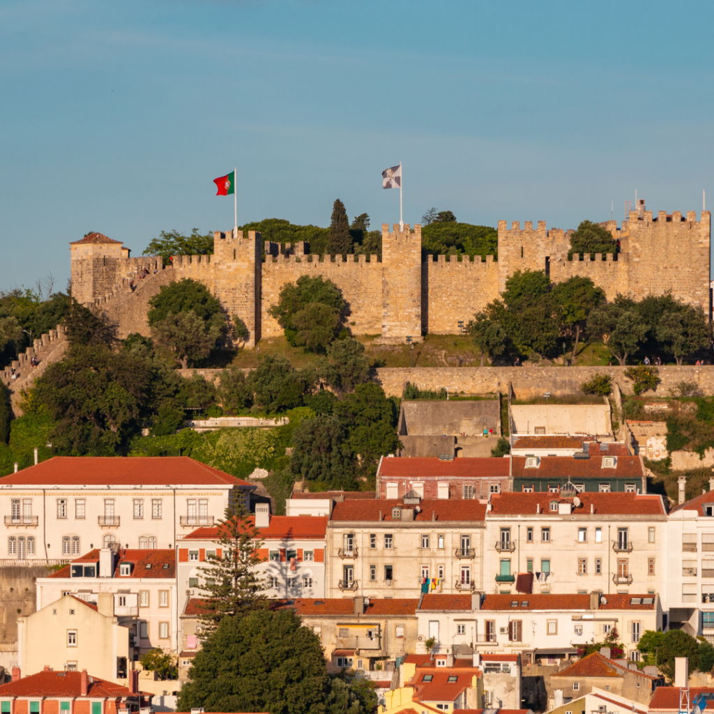 São Jorge Castle in Lisbon, Portugal