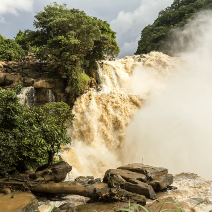 Zongo Falls, DR Congo