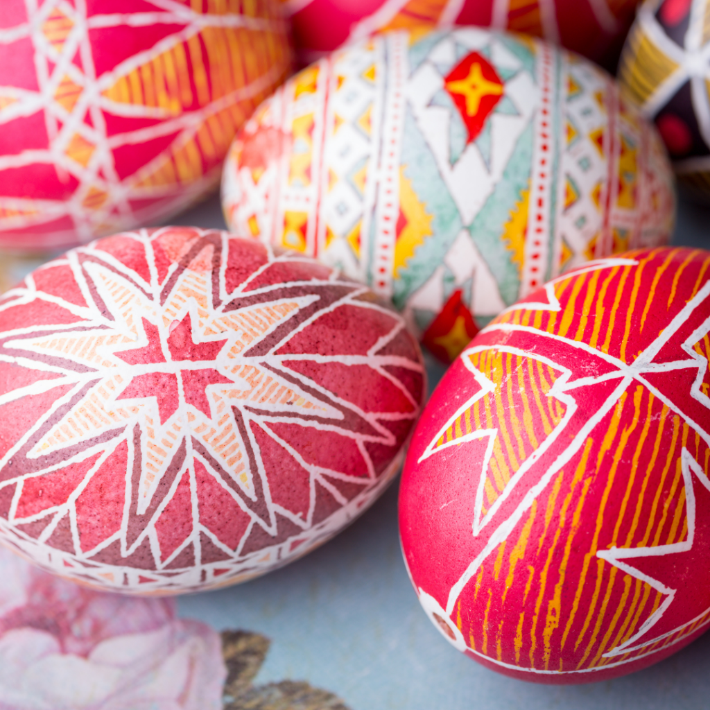 pysanka eggs, Ukraine