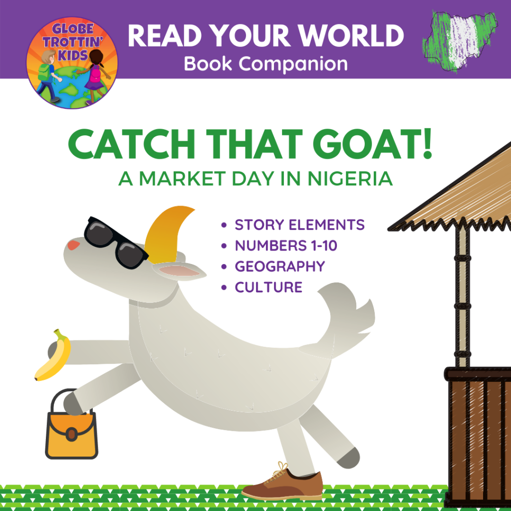 book activities after reading Catch that Goat! A Market Day in Nigeria