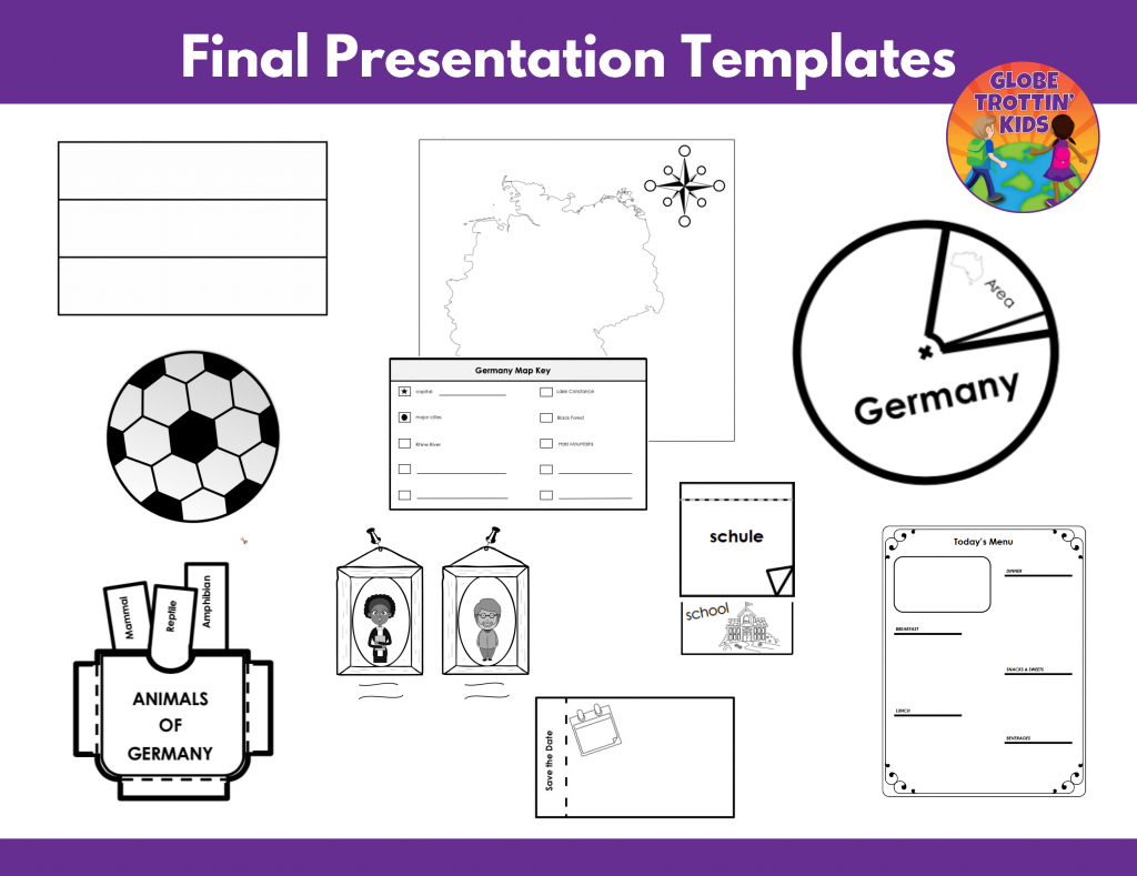 templates for Germany research project