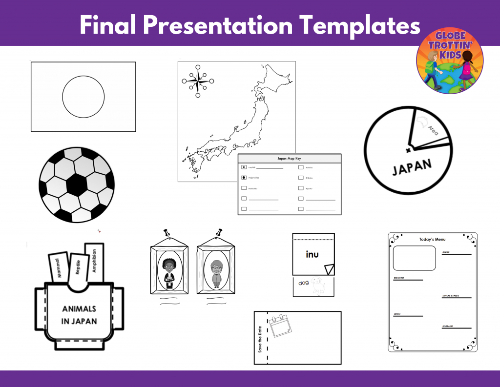 templates for Japan research project