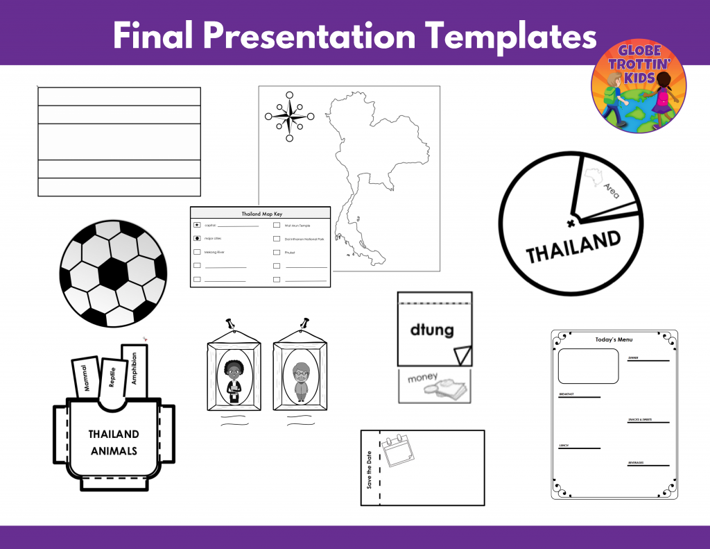 templates for Thailand research project