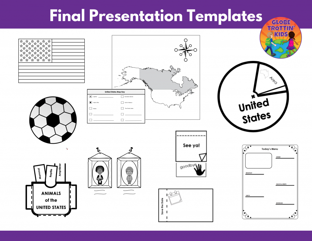 templates for United States research project